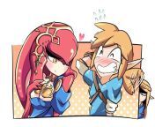 [M4F] BoTW Link x Mipha anyone? I can play Mipha if you convince me. from botw link x zelda anime