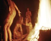 Naked boys making campfire in the night /Olympus mju Fuji 200 / france 2019 from biqle ru naked boys