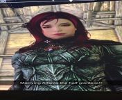 MARRYING THE HALF GIANTESS IN SKYRIM from giantess in boots