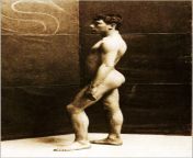 Thomas Eakins: Nude Photograph of Tom Eagan (1880s) from actress niveda thomas sex nude boobspornsnap junior