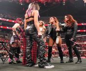 Trish Stratus didnt respond when she was asked why she returned to be Becky Lynchs backup. Shes turning heel. Becky also planted the seeds for a Damage CTRL split. This was a good segment. from anupama kamapisachi nudee becky lynch pohto