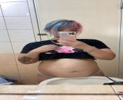 POV: Chubby Girl you Hooked Up with Pregnancy Scaring You from chubby pov self thigh fucking with small cumdribble 2532