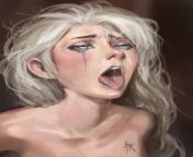 Elsa looks like she just got through a rough throat fucking... Oh well. Round 2... [Frozen] (Unknown... Ken???) from amateur heather rough throat fucking