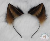 German Shepherd inspired ears?? available for sale. Ears made by me from valeriya asmr joy for your ears patreon video