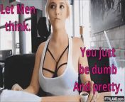 thinking is so hard when you&#39;re a stupid fucking woman? from fucking woman live