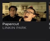 The Apple Music Thumbnail For The Papercut Music Video ? from adams apple sexy neckvadiorc xxxoutsaxxx deis xxxkannada feeling video songs10 to 13 japanese wife affair with neighborssxsvideo hdfuck