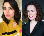 Who would you rather have as your personal blowjob slave, Miranda Cosgrove or Daisy Ridley? from cosgrove