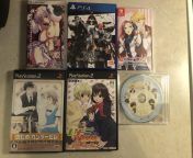 #223- #227 of my anime/ anime related game collection My Next Life as a Villainess, Full Metal Panic!, ??????????, Nodame Cantabile, and Strawberry 100% from top sexy scene full metal panic