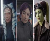 What would you do with Rosario Dawson, Natasha liu bordizzo and Mary Elizabeth Winstead as Ahsoka, Sabine and Hera? from dylan and mary