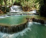 Kuang Si Falls, Luang Prabang (Laos) - 2017 from bukit kuang