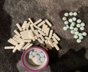 BRMZ-X2,1MG Actavis Alprazolam tablets, and some bs dirty 30s that truly slap hard af, but aint it. from tablets