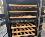 Turning this broken wine fridge(compressor gone) into my new winedor. My question is the shelves appear to be beech wood per manufacturer, and I like how they slide in and out on rollers am I good to just lay 1/8 Spanish cedar thins down (12x12 x1/8 t from zach beech