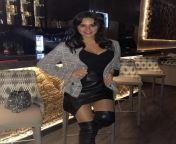 I like to wear black boots with nude stockings. its very stylish from very stylish desi sex in