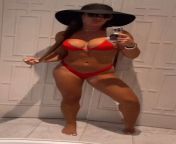 Mandy Rose in a sexy tiny red bikini from fullmetal ifrit sexy lewd red bikini twerking video