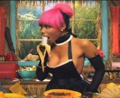 Nicki Minaj using her mouth from nicki minaj