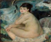 Pierre-Auguste Renoir, Female Nude (1876) from nude calm soviet museum