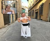 flashing in florence from dick flashing in steet indian