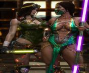 Orchid vs Jade (ManbaSama) [Mortal Kombat] from mortal kombat jade