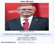 What would happen if Jeb! got elected in 2016 instead of Trump? from jeb