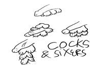 (NSFW) some friends and i were wondering what having 6 balls would look like, a sixer so to speak. heres a few theories: from xxx images of friends and heroes cartoon macky portia having sex