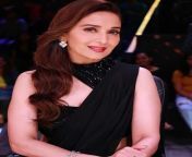 Madhuri Dixit - Classy, gorgeous whore in black from www xxx picher madhuri dixit coml homemade wife in nighty or saree fuck smaal boy fucking