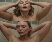 Money has been tight lately so mommy Elizabeth Olsen suggested you save water by showering together from elizabeth olsen tight boobs image