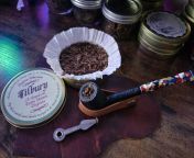 Kicking off the year with a fresh tin of Esoterica Tilbury in my Savinelli Bing&#39;s Favorite Arlecchino from tin benitez