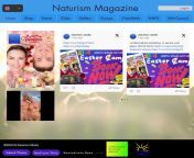 Naturism Magazine is the newest ambassador of the Naturist Symbol. See their website https://naturism.media ! from internaturally naturism