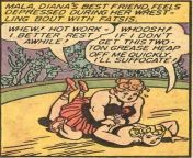 Who named this poor amazon? Aphrodite? Athena?, freaking Hera? I mean poor girl. [Wonder Woman #1, 1942, Pg13] from telugu village poor girl s