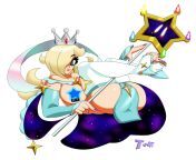 Princess Rosalina in her new sexy outfit (T+4T) [Super Mario Bros.] from lana rain princess zelda meets her new king
