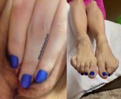 Blue toes and fingers with a touch of pink ?? from bangladeshi aunti blue flem xxxhi xxxx vdeos a kmn vlo basai by soron mp3 songttp