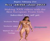 Just filmed with the first Trans girl of the Trans Tour and WOW, subscribe and enjoy my sex travelslinks in my profile from sex wow dasha and vi