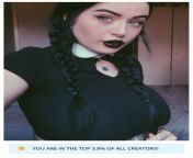 Filmed a full length today in homage to my spooky fav Wednesday Addams! Also it appears Im in the top 3.8% of OnlyFans but whos counting, no but really thank you all so so much!! GIFs to follow ?? from lydiagh0st lydiagh0stnsfw onlyfans