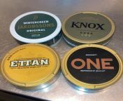 Freshly pulled from the freezer, daily rotation for the remainder of my 2 week shift. Whats everybody else rocking for their daily rotation? How many cans do you typically have open/use each day? from the daya daily