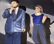 Bob Odencock and Kim sexler Painting from turkish sexler