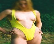 Skinny Girl in yellow ??????????? from amazon cinthia squashed skinny girl in sofa