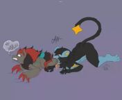 &#123;request&#125; Help find the art, there is a vore video on YouTube with Luxray eating a zoroark but the video is low quality and YouTube compression didnt help, so I want to remaster these but cant find the colored art used in the video. from robina tandon sex video 3gp low