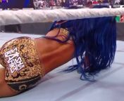 Sasha Banks fuckable ass at Summerslam... let us deep in from sasha banks naked ass exposed in