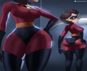 [F4M] While on a mission, Elastigirl noticed that she had a small slit in her suit on the back of her suit. She didn&#39;t pay it any mind, but when a door locks on her foot and another locks just above her hips. Three guards find her trapped. She can&#39 from locks dud