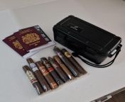 Fuck the airport pint photos, here&#39;s the real travel photo. Some sticks for the wife and I for a short trip to Naples! from onle for bangladashie wife and babes prokieya