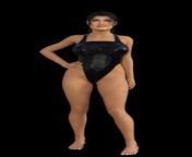Salma Hayek in a bikini catwalking - Genesis 8.1, FaceGen from salma hayek in bikini hot seducing