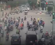 April 5, 2023 - Car plows through motorbikes, injures 20 in Hanoi, Vietnam from april 9 2023 anuska chatterjee