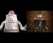 Shitty pre-vis vs. finished footage for the giant robot battle in the space movie my friends and I made. from movie my dea
