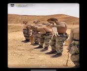 In the Saudi army they are trained to eat raw animals so if they get lost in the desert they dont die. So here is a video of a Saudi soldier eating raw rabbit (NSFW) from desert stalker playthrough ep 27