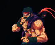 Street Fighter 6 RYU HULKMODE in the style of the iconic Super Street Fighter 2 intro we all know and love! from street fighter 3s