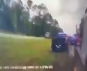 Car accidently jumps tow truck ramp. The tow truck and police officers were responding to a prior accident near Valdosta, GA in Lowndes County. from srilanka tow