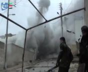 FSA fighters take casualties after their position is zeroed in on by SAA armor - Sheikh Saeed, Aleppo - 2/12/2013 from 2021mufite saeed