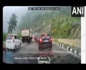 July 4, Nagaland, India - Falling Boulder Smashes Cars from nagaland india sex chuda chudi videos nude housewife video do