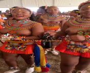 Zulu maidens from zulu missionary
