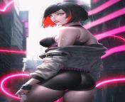 I tried to make Lucy from Cyberpunk: Edgerunners in Novel AI image generation and made a video with the images! from xxx raj avni sex image xxxmal and gral xxx video comali actress munalisa nakad pussy